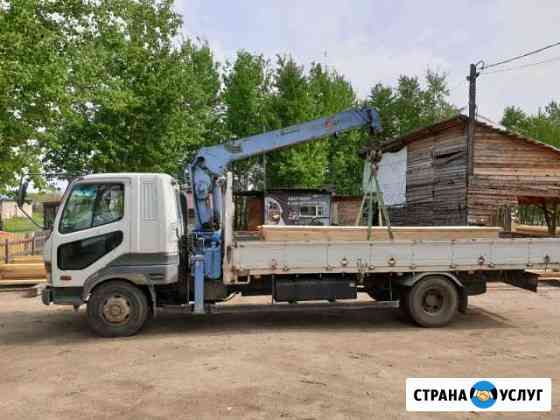 Грузоперевозки кран-манипулятор Приамурский