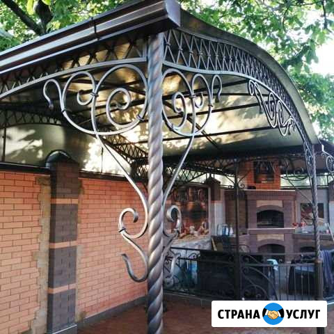 Навесы.Заборы.Ворота.Решетки.Художественая ковка Лабинск - изображение 1
