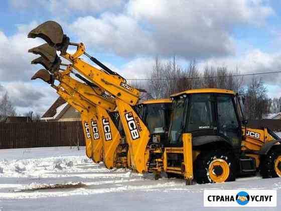 Услуги экскаватора погрузчика JCB Казань