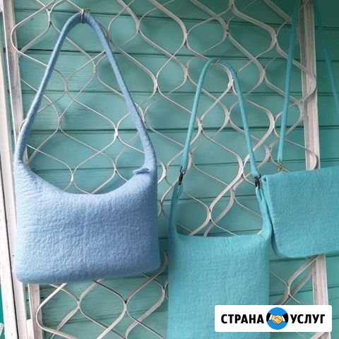 Мокрое валяние сумок и тапок Пушкино - изображение 1