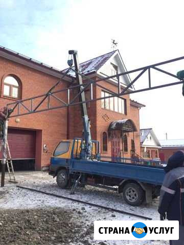 Компактный Кран-Борт манипулятор услуги Иркутск - изображение 1