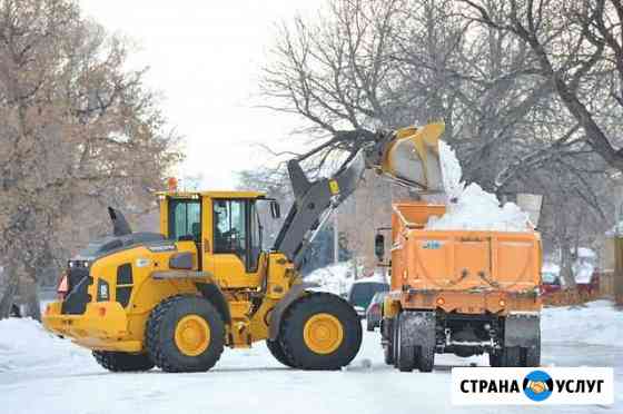 Услуги чистка уборка вывоз снега /трактор,самосвал Томск