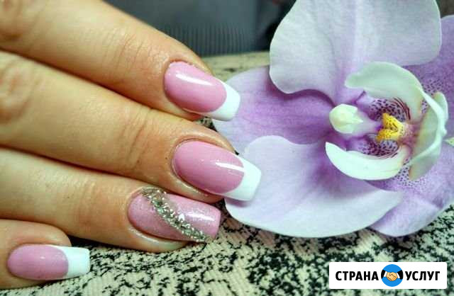 Наращивание, покрытие гель-лаком Пристень - изображение 1