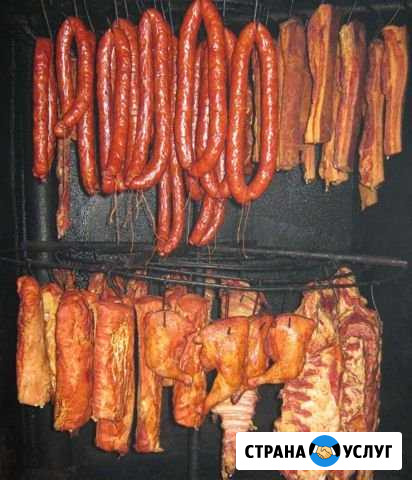 Коптим мясо птицы, сало на дому. 50 руб/кг. Обраща Благодарный - изображение 1