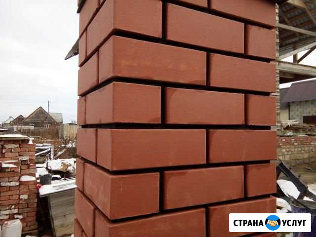 Облицовка зданий облицовочным кирпичом любой сложн Карталы - изображение 1