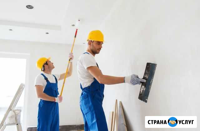 Шпаклевка стен и штукатурка маячная Дубовое - изображение 1