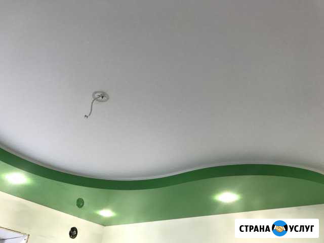 Натяжные потолки. Отделочные работы Козельск - изображение 1