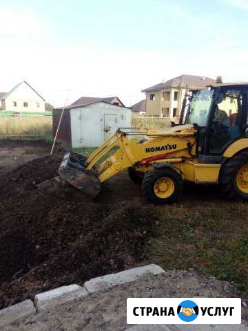 Экскаватор-погрузчик komatsu, JCB, Гидромолот Омск - изображение 1