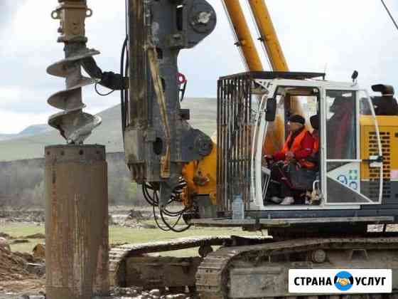 Бурение, аренда буровых bauer, sany, TES CAR Москва
