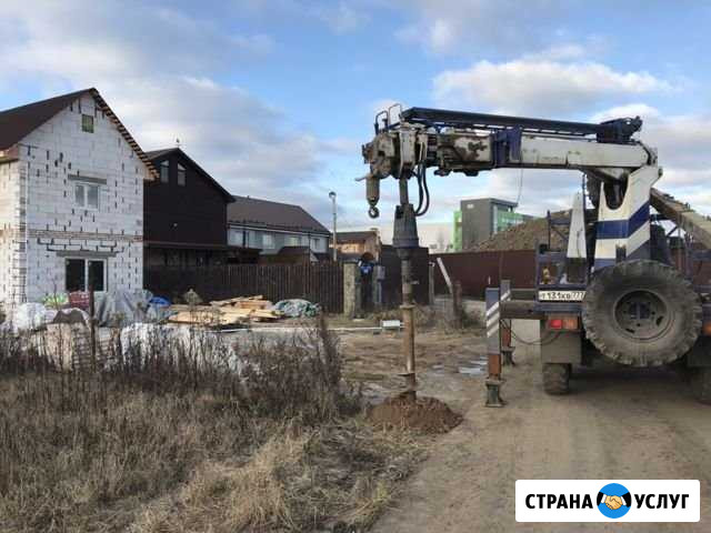 Ямобур.Доставка Установка Столбов,Опор Удельная - изображение 1
