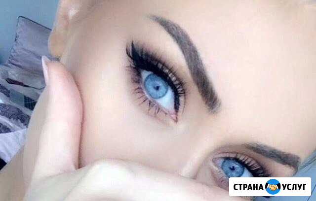 Наращивание, ламинирование ресниц биотатуаж бровей Опочка - изображение 1