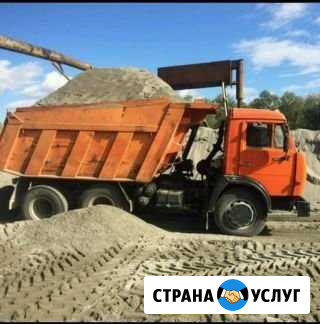 Грузоперевозки щебень земля песок гпс вывоз мусора Саратов - изображение 1
