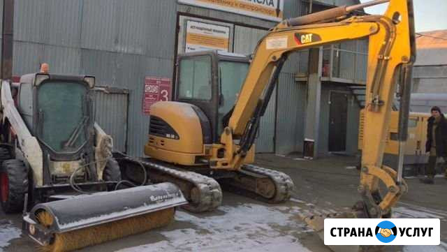 Услуги Мини-экскаватора минитрактор миниэкскаватор Ханская - изображение 1