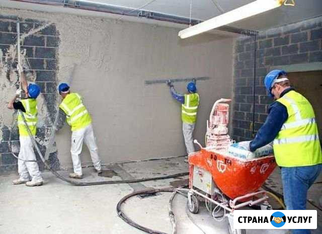 Механизированная штукатурка под обои Ростов-на-Дону - изображение 1