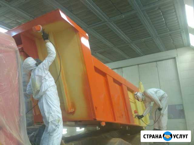 Пескоструй и покраска самосвалов грузовых прицепов Колпино - изображение 1