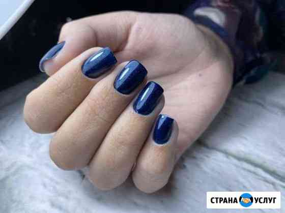 Комбинированный маникюр, покрытие гель-лаком Братск