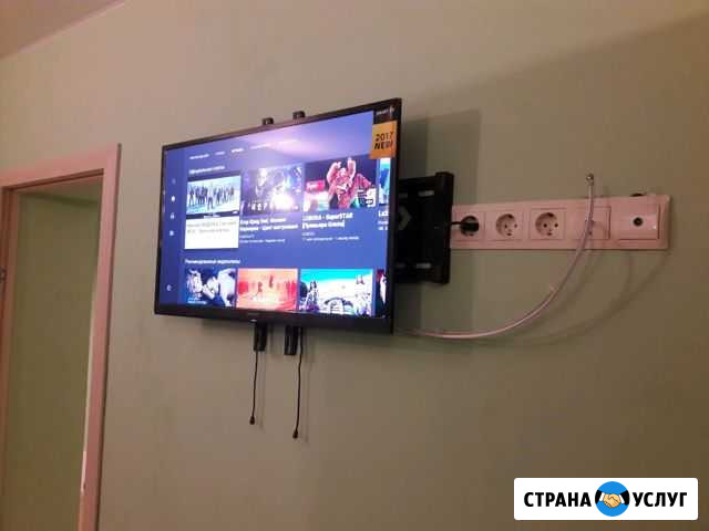 Монтаж телевизора (монтаж tv панелей) Торжок - изображение 1