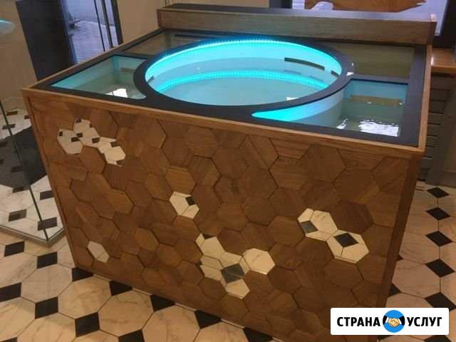 Аквариум морские витрины,Аква системы для Рака рыб Таганрог - изображение 1