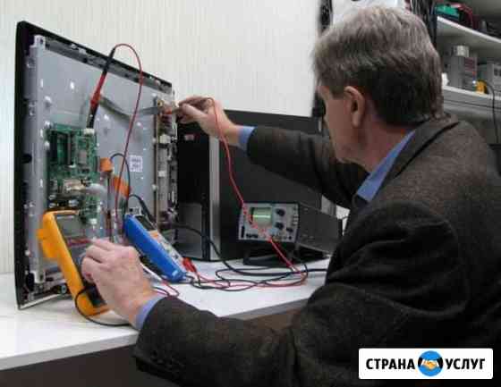 Ремонт телевизоров на дому.Настройка Новокузнецк