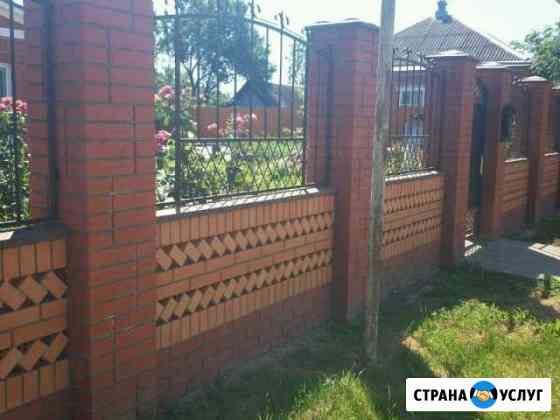 Кирпичная кладка любой сложности Тимашевск