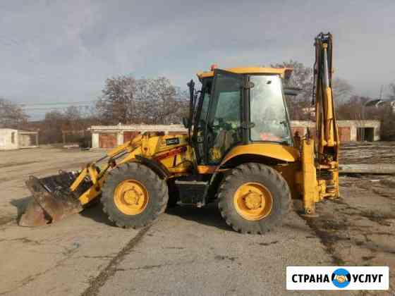 Аренда, услуги экскаватора-погрузчика JCB Симферополь
