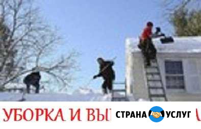 Уборка-Вывоз снега. Очистка кровель (лед, снег) Барнаул - изображение 1