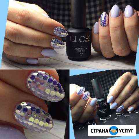 Маникюр, педикюр, покрытие shellac. Месяц гарантии Воронеж