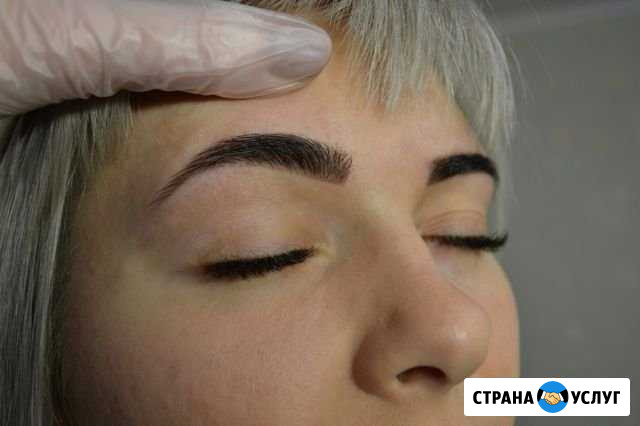 Окрашивание бровей хной, краской, Долговременная Липецк - изображение 1