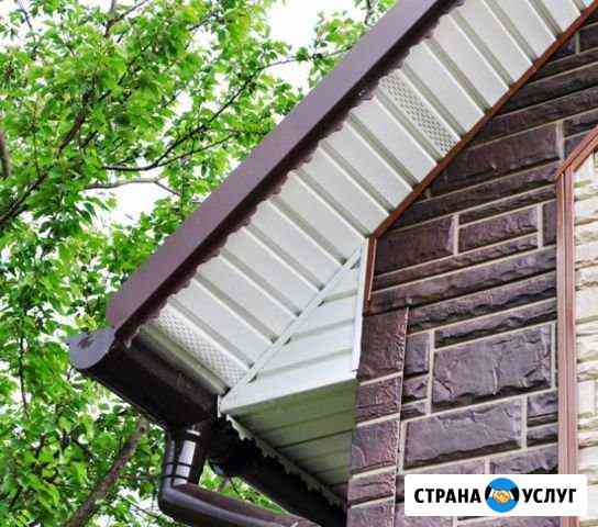 Ремонт крыш, карнизы, водосточка Евпатория