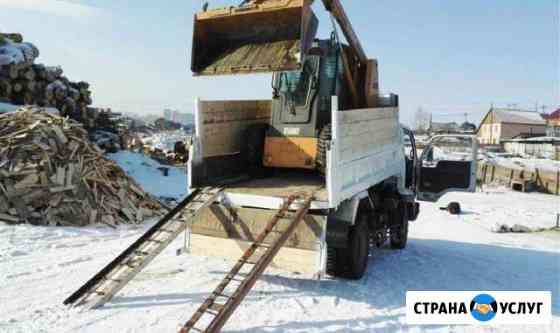 Услуги мини-погрузчика Bobcat бобкэт Красноярск