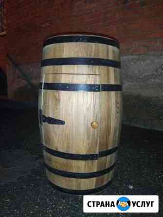 Декоративная дубовая бочка Краснодар