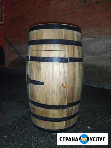 Декоративная дубовая бочка Краснодар - изображение 1