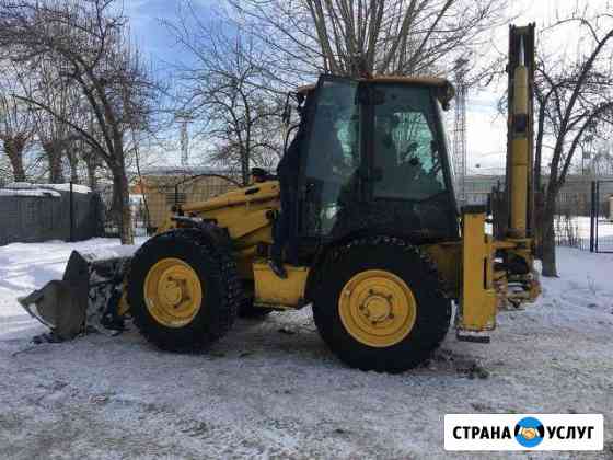 Услуги экскаваторов-погрузчиков JCB, Komatsu Киров