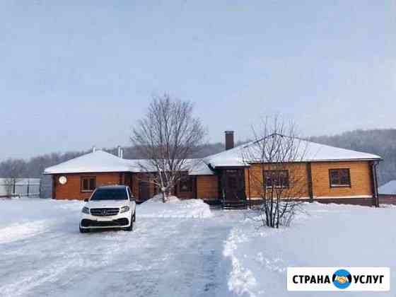 Дома и бани из клееного бруса зимой. Отзывы есть Альметьевск