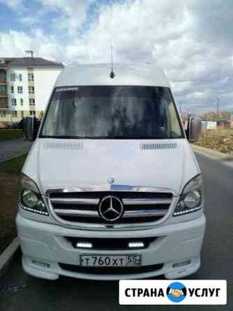 Пассажирские перевозки Mercedes sprinter 18 мест Екатеринбург