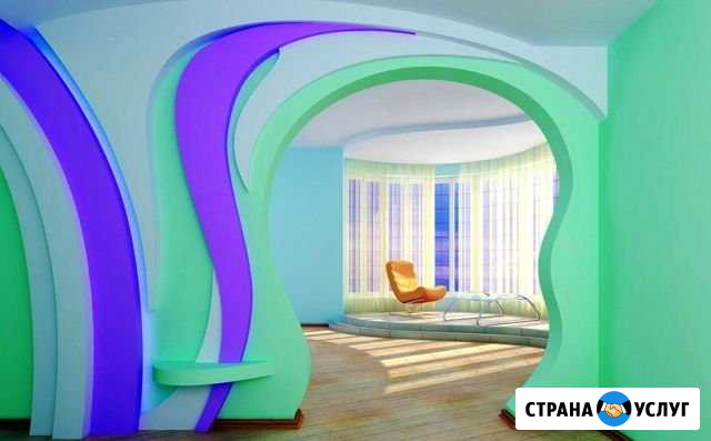 Монтаж перегородок из гипсокартона и арки Санкт-Петербург - изображение 1