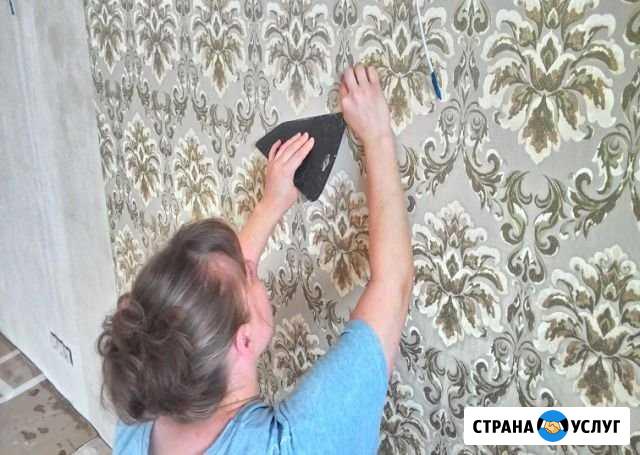 Поклейка обоев Улан-Удэ - изображение 1