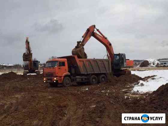 Разработка участков. Вывоз грунта Санкт-Петербург