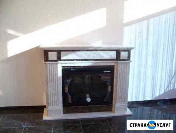 Каминов,мангалов кладка,установка каминных топок Выселки