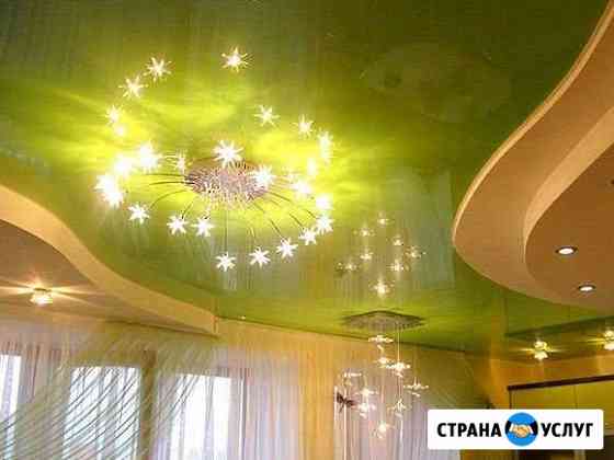 Натяжные потолки с установкой в Московской обл Домодедово