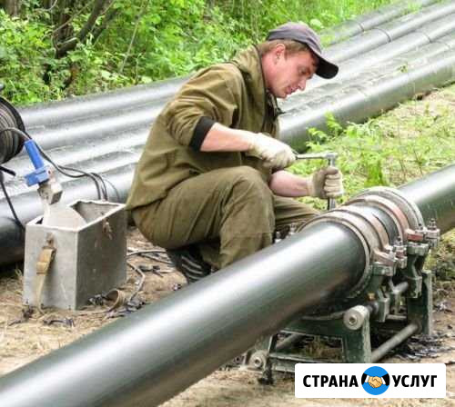 Сварка труб пнд,канализация,водопровод,тепло,кнс Краснодар - изображение 1