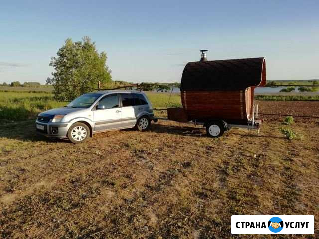 Аренда бани-бочки на прицепе Владимир - изображение 1