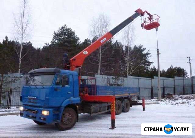 Услуги крана манипулятора стрела 7тонн Чебоксары - изображение 1