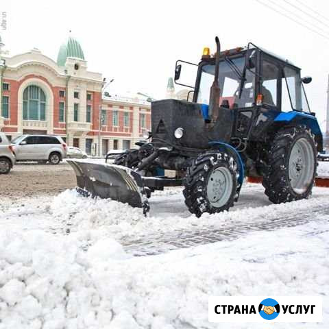 Подметание территории трактором мтз Тольятти - изображение 1