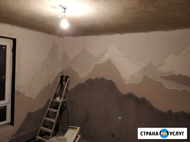 Покраска стен и потолков, художественная роспись с Москва - изображение 1