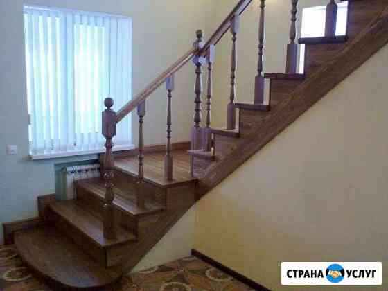 Деревянные лестницы Щекино