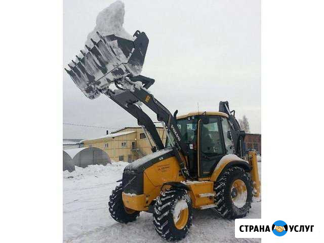 Аренда экскаватора-погрузчика volvo BL61B Октябрьский - изображение 1