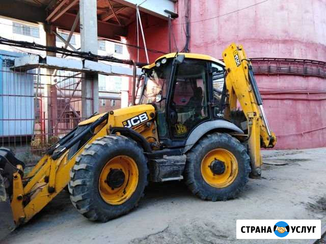 Услуги экскаватора-погрузчика Воронеж - изображение 1