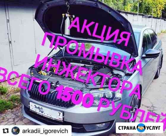 Промывка форсунок(без снятия lavr) Москва