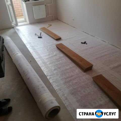 Настил паркета, ламината, линолеума Дзержинский - изображение 1